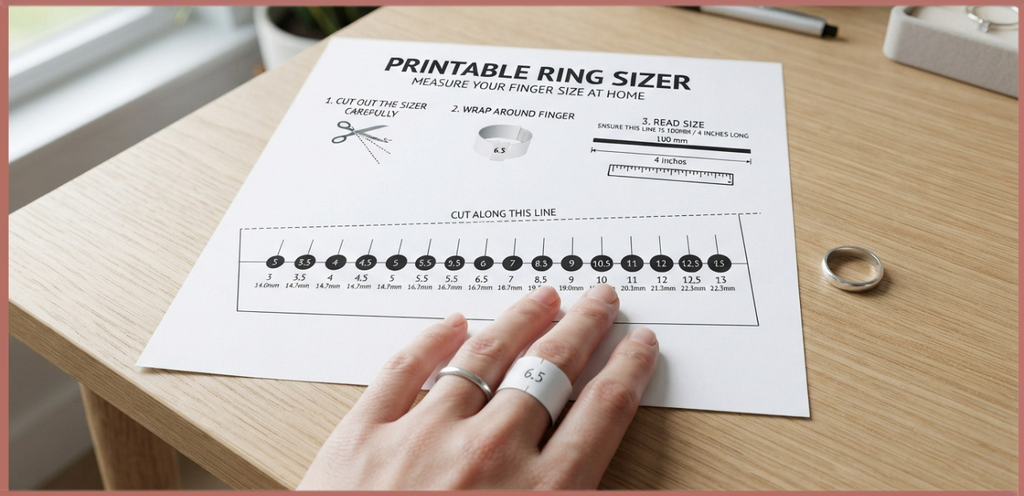 Printable Ring Sizer