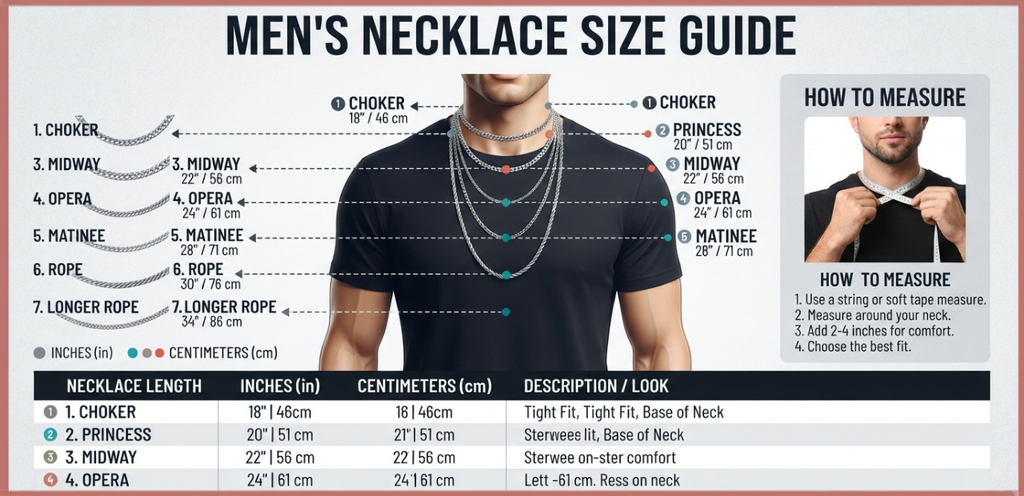 Size Chart for Men