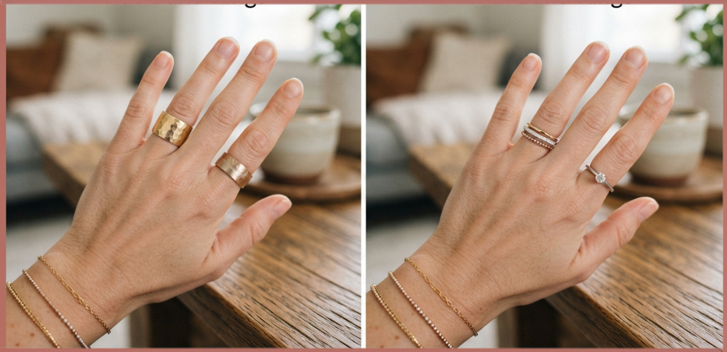 Wide Band Rings 