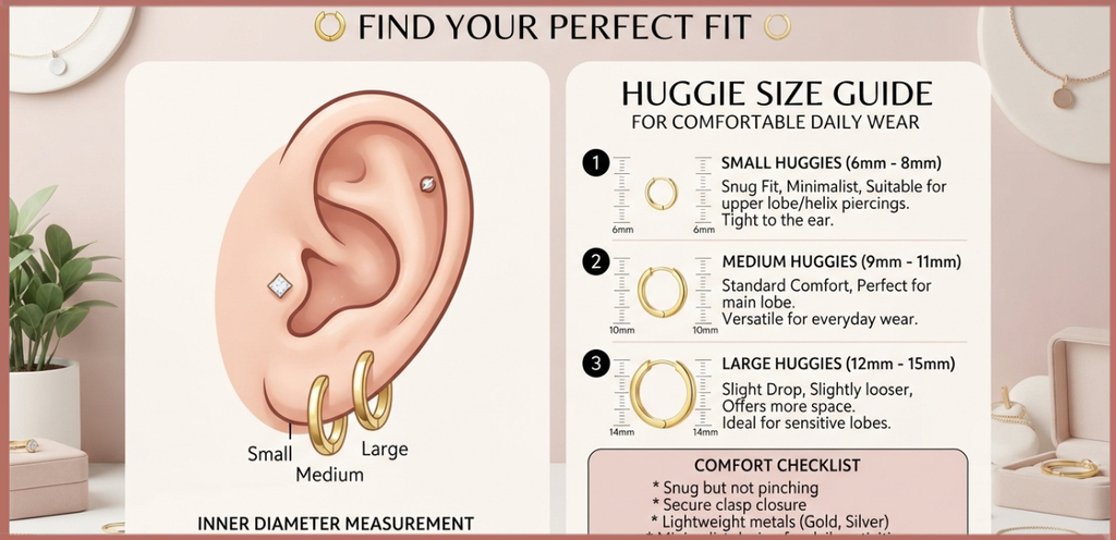Huggie Size Guide