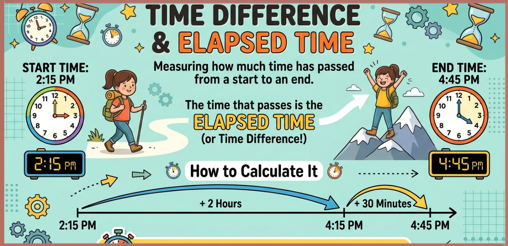 Time Difference and Elapsed Time