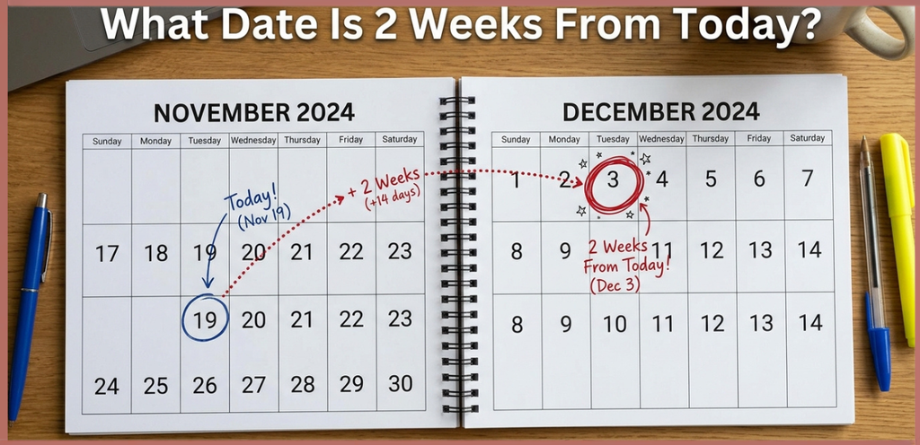 What Date Is 2 Weeks From Today?
