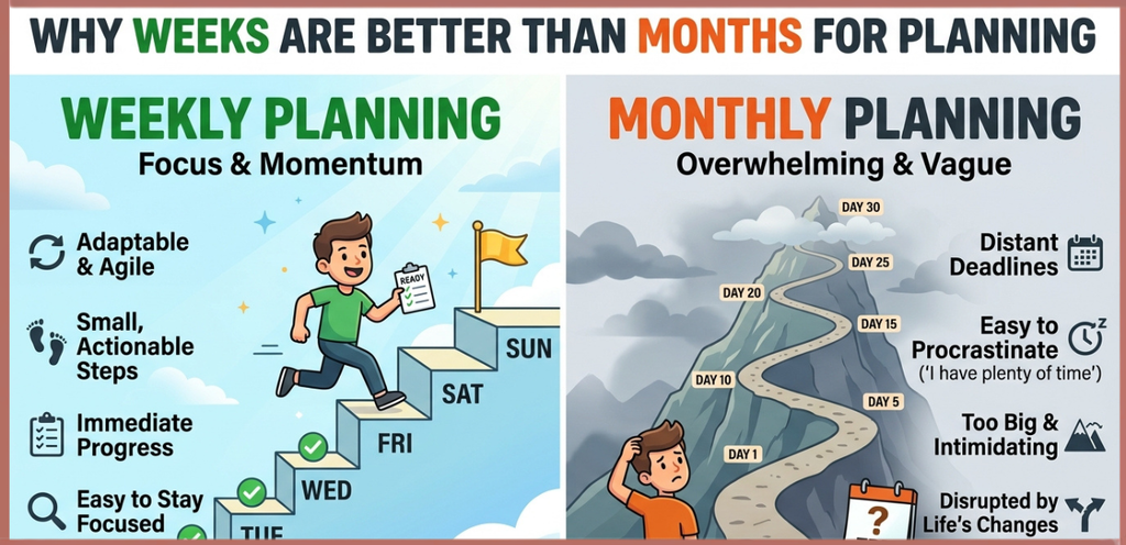 Than Months for Planning
