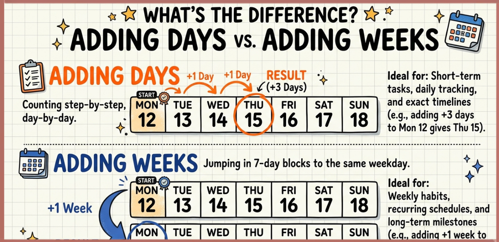 Weeks and Adding Days
