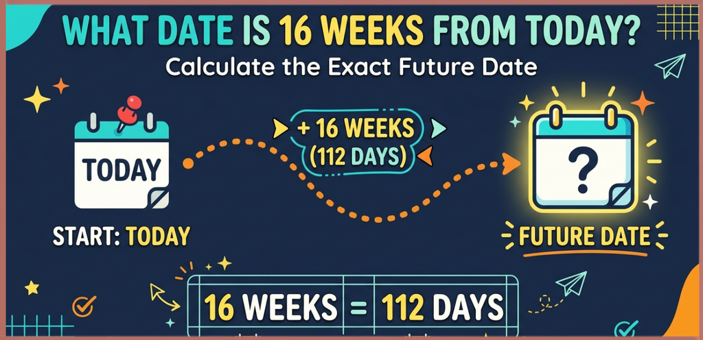 What Date Is 16 Weeks From Today? Calculate the Exact Future Date