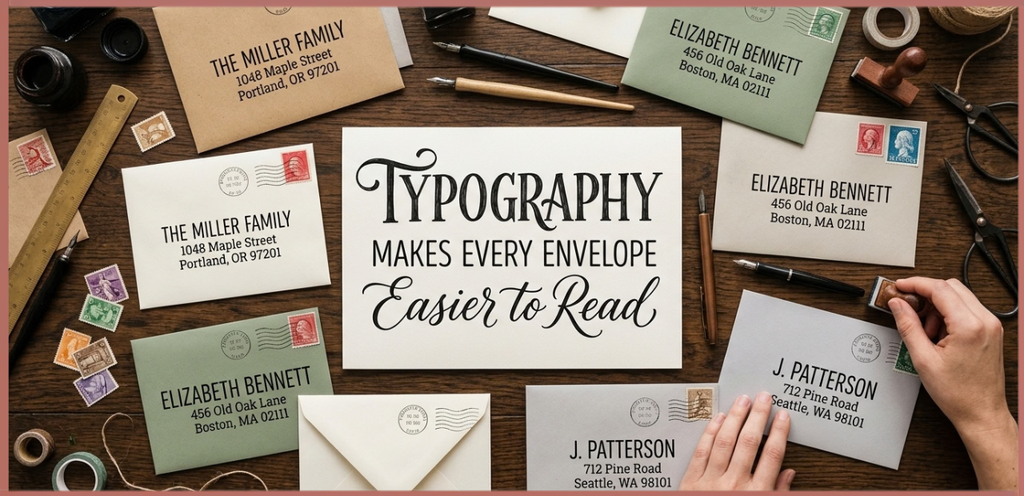 Typography Makes Every Envelope