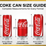 Coke Can Size: Complete Measurements for Every Format