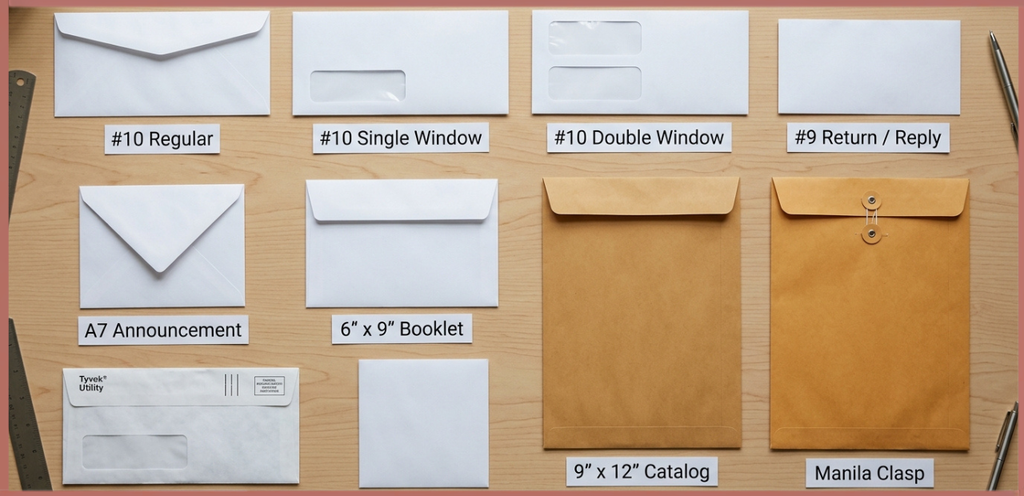 Commercial Envelope Types